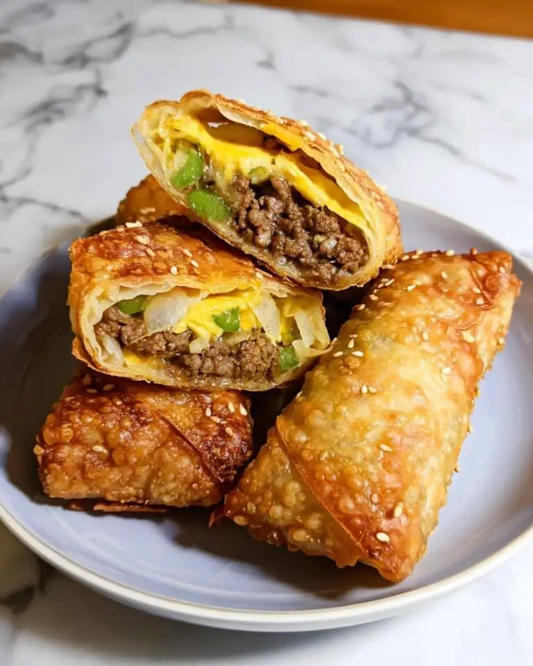 Big Mac Egg Rolls Recipe
