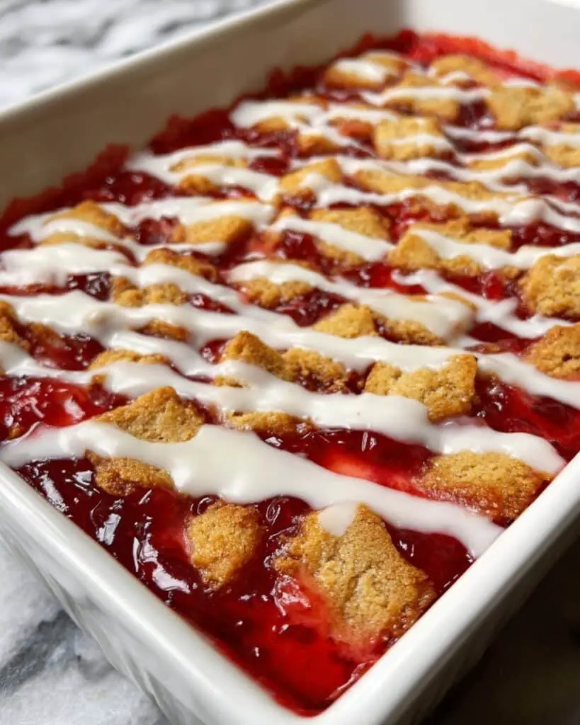 Strawberry Shortbread Bars Recipe