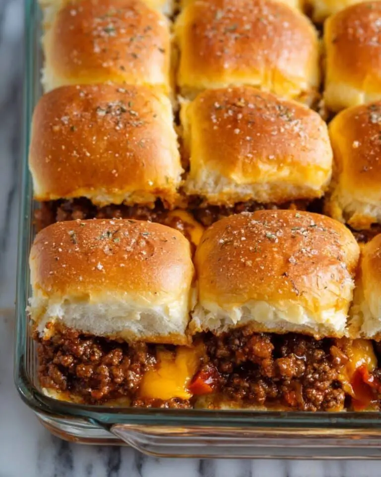 Sloppy Joe Sliders Recipe