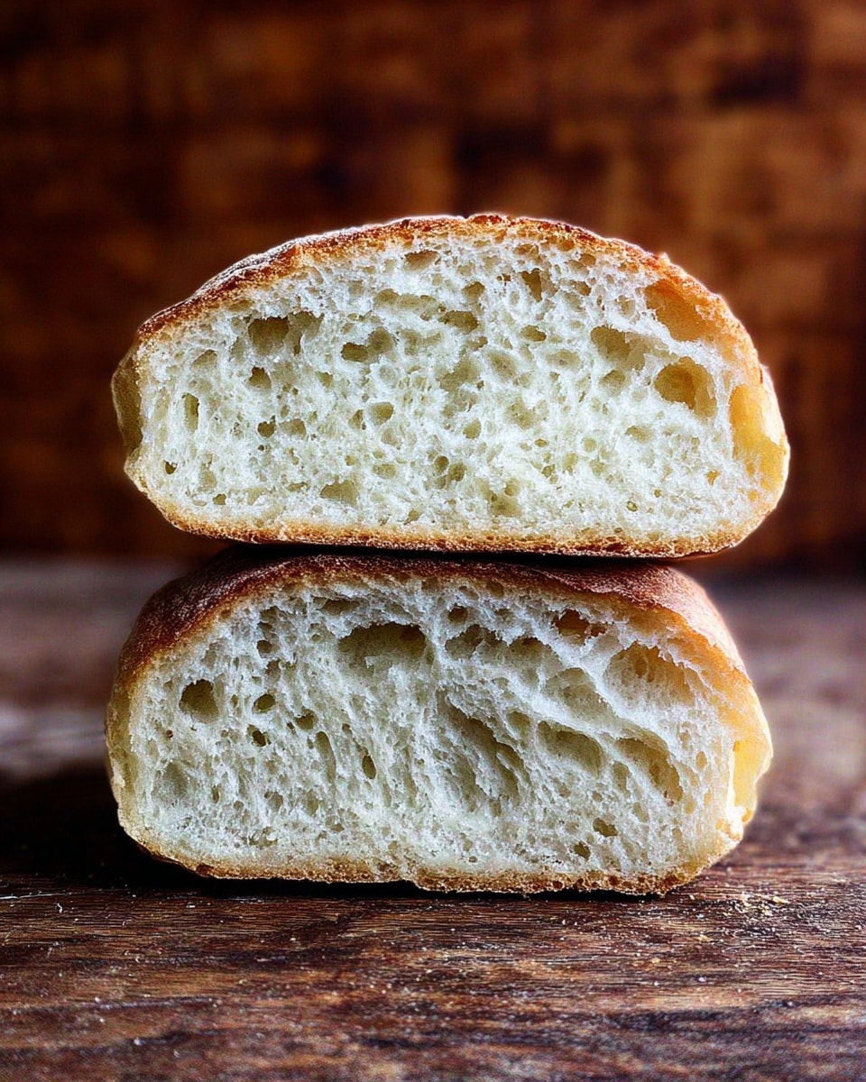 The image shows two round golden-brown bread loaves with a slightly rough crust placed on a silver cooling rack. Near them are two clear glass mixing bowls with textured and smooth surfaces, all resting on a wooden surface. The bread loaves have a light, airy texture visible on some parts of the crust. photo taken with an iphone --ar 4:5 --v 7