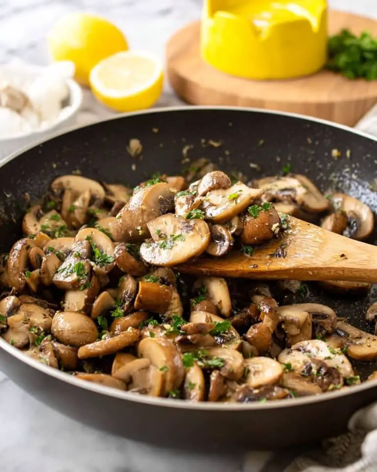 Garlic Herb Mushrooms (Cowboy Butter) Recipe