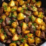 Asian Steak Bites with Crispy Potatoes Recipe