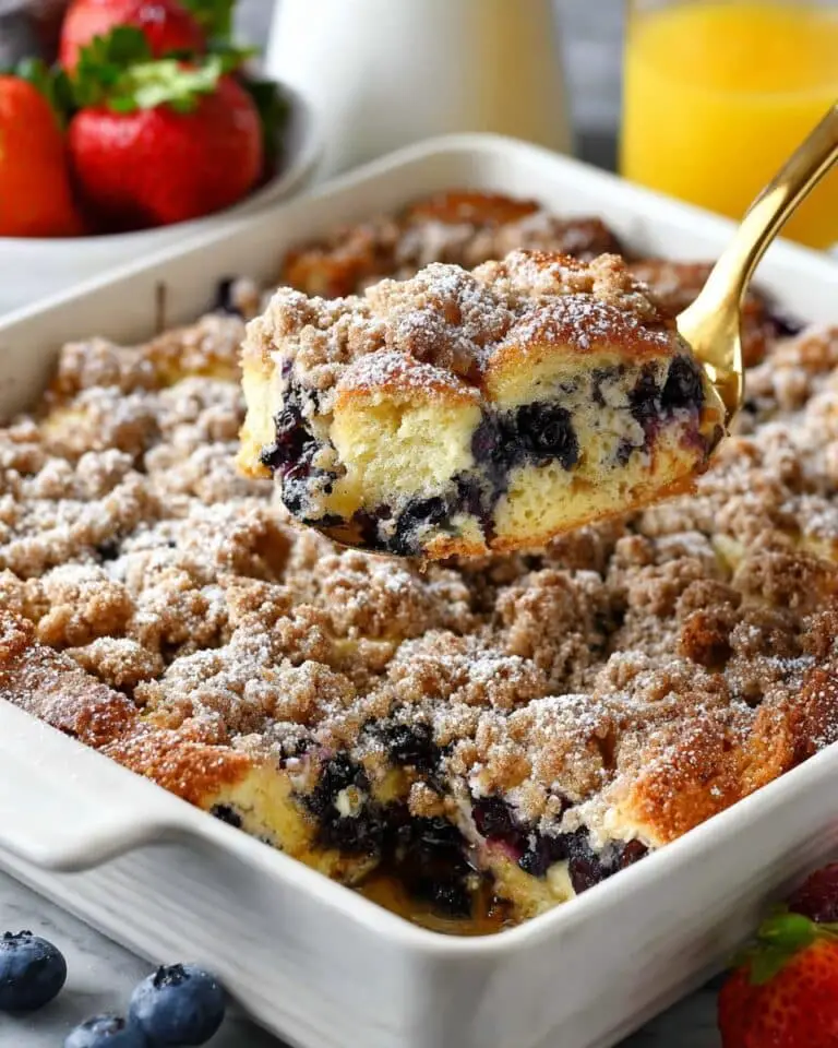 Blueberry French Toast Casserole Recipe