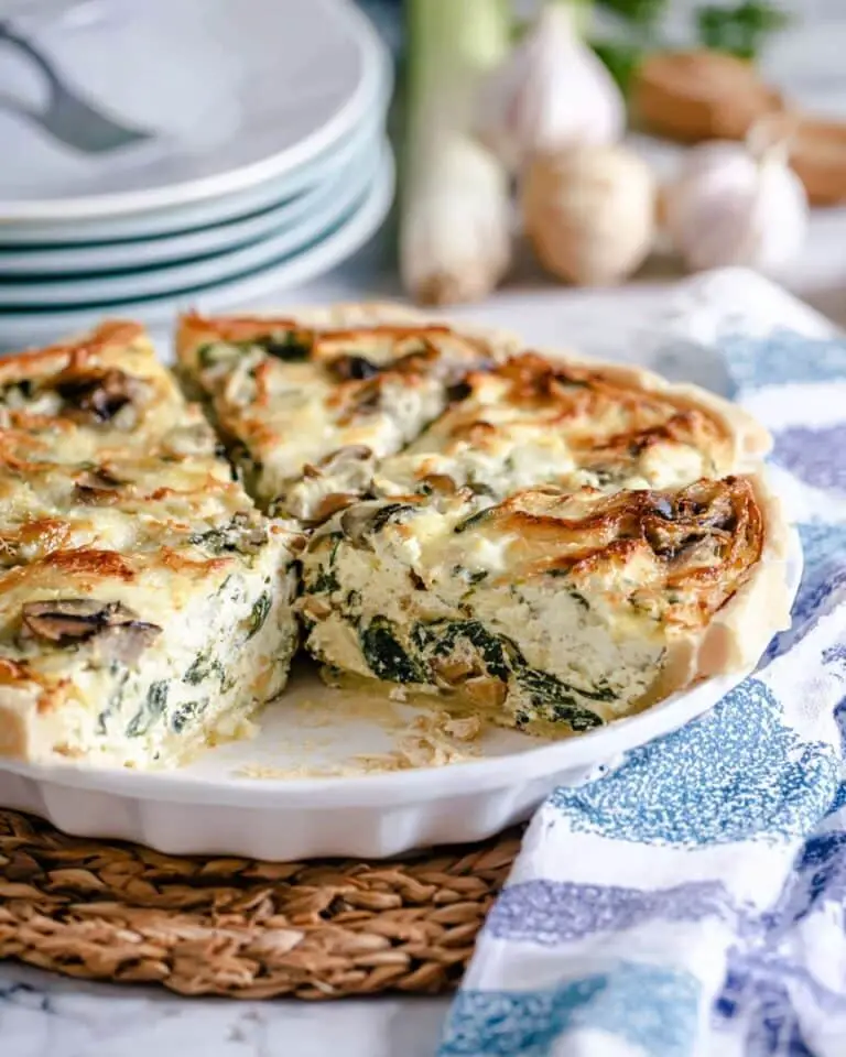 Spinach Artichoke Quiche Recipe