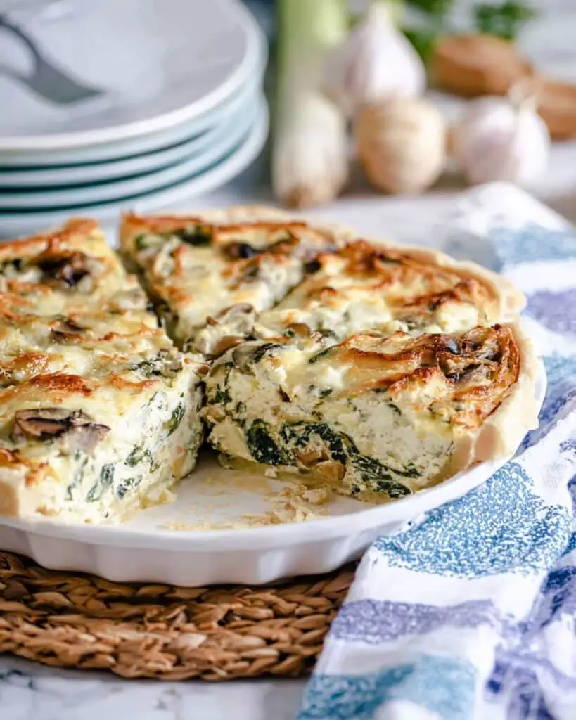 Spinach Artichoke Quiche Recipe