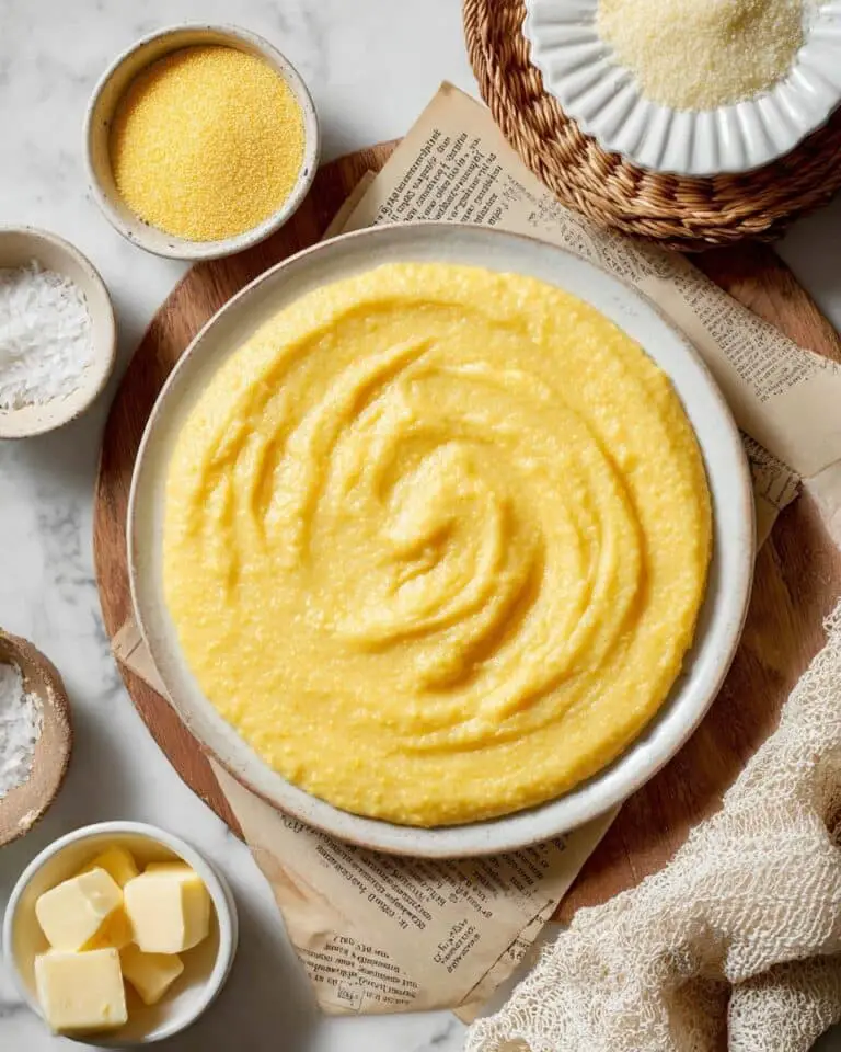 Creamy Polenta with Parmesan Recipe