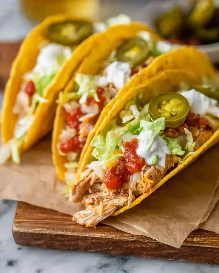 Baked Chicken Tacos Recipe
