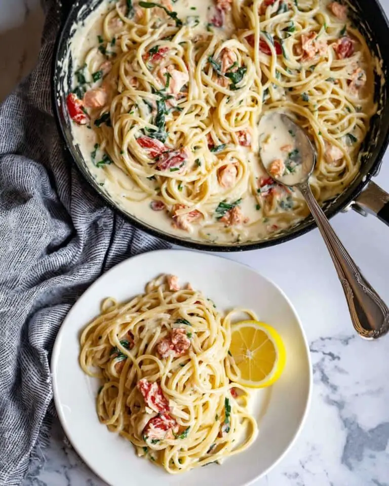 Creamy Salmon Pasta Recipe