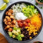 Copycat Chipotle Chicken Burrito Bowl Recipe