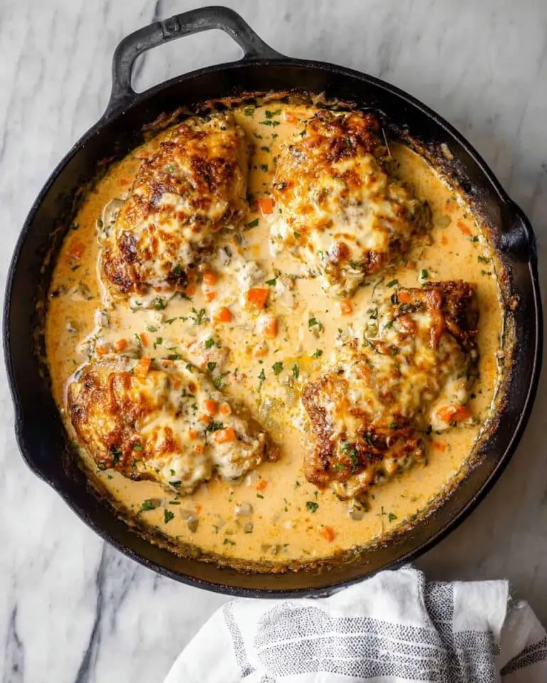 Baked Queso Chicken Recipe