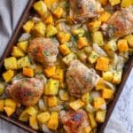 Old Bay Sheet Pan Chicken & Squash Recipe