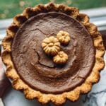 Homemade Pumpkin Pie with Maple Whipped Cream Recipe