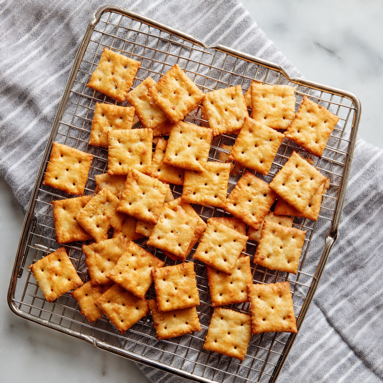 Cheesy Fast Homemade Cheez-Its: Irresistibly Crispy & Cheesy Snack