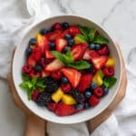 Berry Fruit Salad with Mangoes Recipe