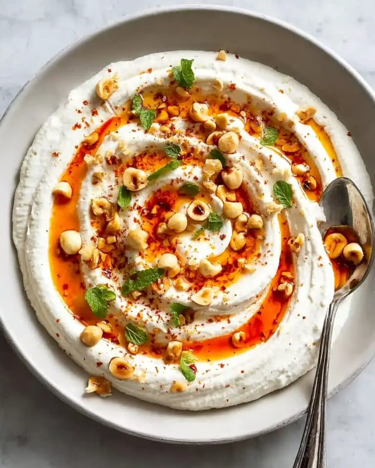 Whipped Feta with Chilli Honey and Toasted Hazelnuts Recipe