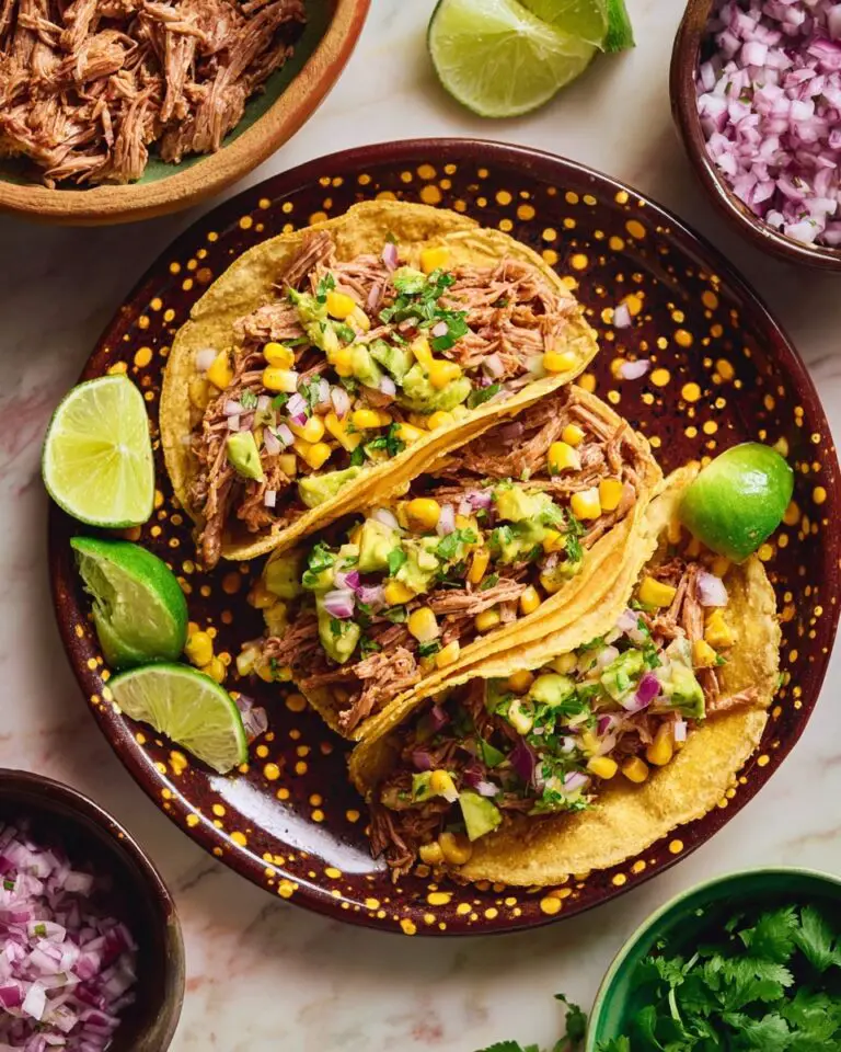 Slow Cooker Pulled Pork Tacos Recipe