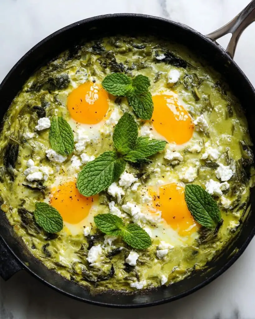 Spring Green Shakshuka Recipe