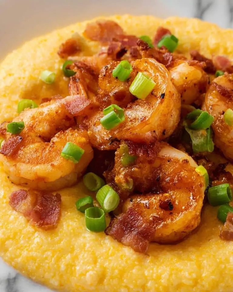Cheesy Shrimp and Grits Recipe