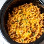 Slow Cooker Chili Mac Recipe