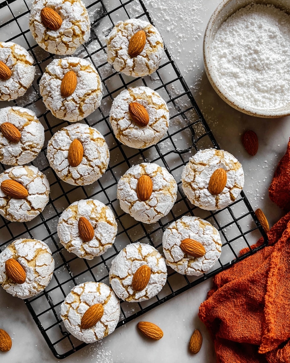 Soft Italian Almond Cookies Recipe
