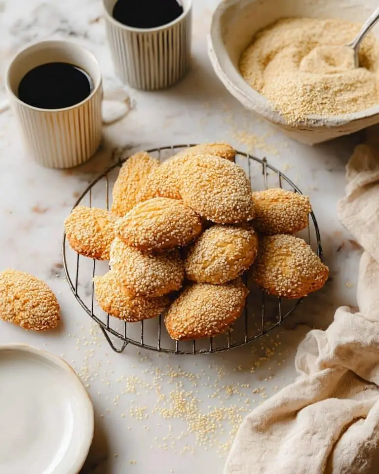 Italian Sesame Seed Cookies (Giuggiulena) Recipe