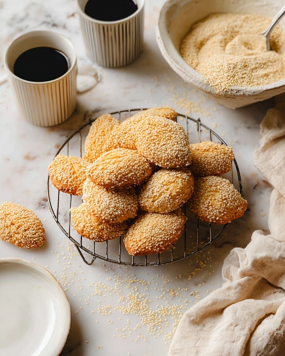 Italian Sesame Seed Cookies (Giuggiulena) Recipe