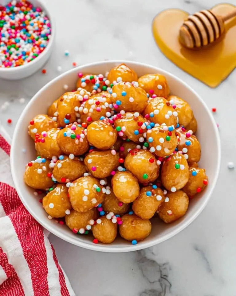 Pignolata (Sicilian Honey Balls) Recipe
