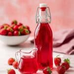 Fresh Strawberry Simple Syrup Recipe