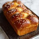 Homemade Buttery Brioche Bread Loaf Recipe