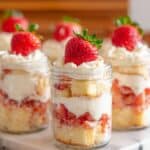 Strawberry Shortcake in Cups Recipe