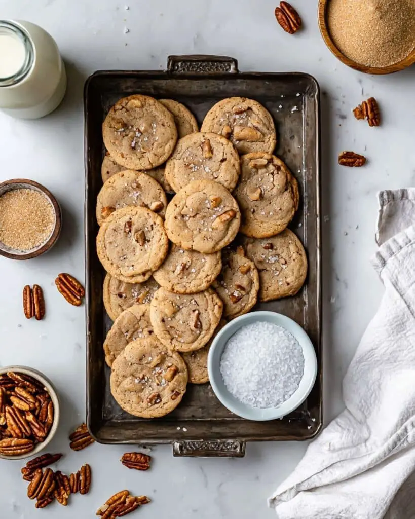 Brown Sugar Pecan Cookies Recipe