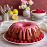 Moist Lemon Raspberry Bundt Cake Recipe