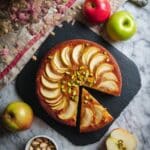 Apple Cake with Pistachios Recipe