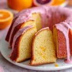 Moist Blood Orange Pound Cake with Sour Cream Recipe