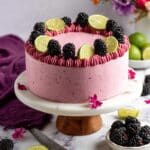 Blackberry Lime Cake Recipe