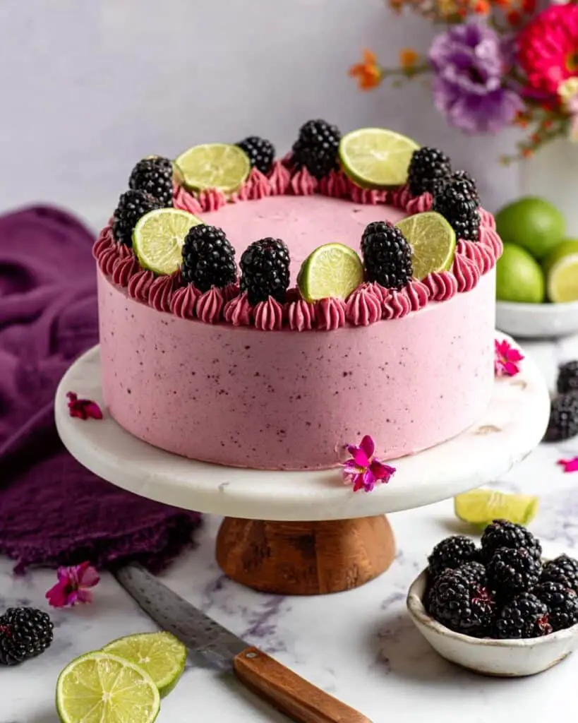 Blackberry Lime Cake Recipe
