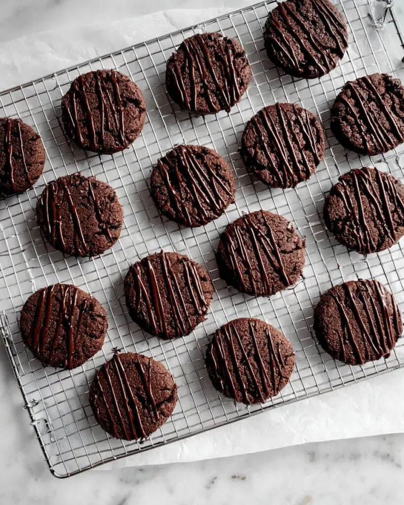 Triple Chocolate Cherry Cookies Recipe