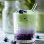 Iced Blueberry Matcha Latte Recipe