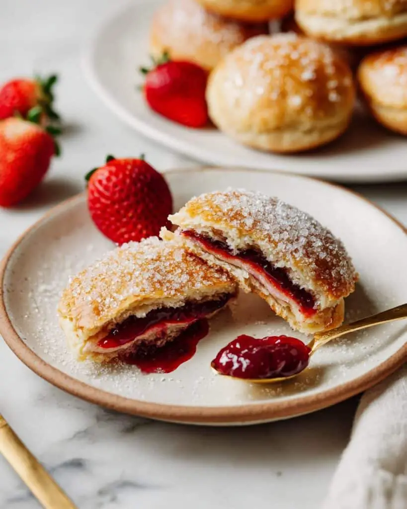 Bourbon Strawberry Hand Pies Recipe