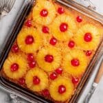Pineapple Upside Down Cake with Cake Mix Recipe