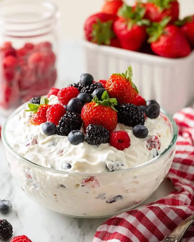 Berry Cheesecake Salad Recipe