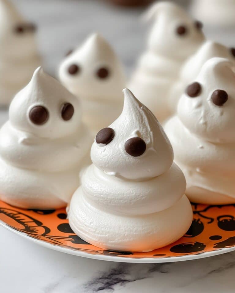 Swiss Meringue Ghosts Recipe