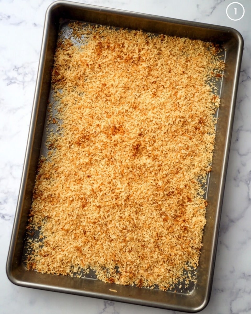 The image shows three long rectangular dessert bars on a white rectangular plate resting on a white marbled surface. Each bar has three visible layers: the bottom layer is a crumbly brown crust, the middle layer is a thick, creamy off-white filling with a smooth texture, and the top layer is a vibrant glossy yellow jelly or topping. One of the bars is sliced lengthwise to show the inside layers clearly. Some shredded white coconut is sprinkled on the top of the bars. Around the plate, there are bowls of shredded coconut and cut pineapple pieces, adding a fresh and tropical touch to the scene. Photo taken with an iphone --ar 4:5 --v 7