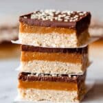 Tahini Caramel Millionaires Shortbread Recipe