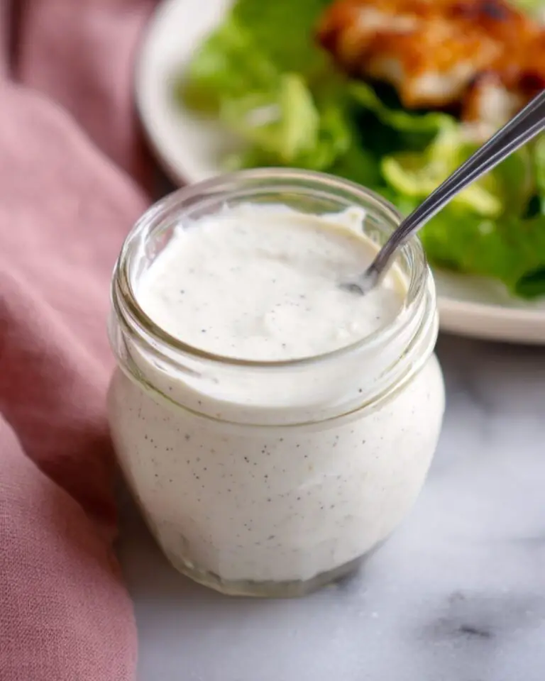 Easy Caesar Salad Dressing Recipe