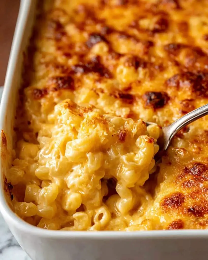 Old-Fashioned Baked Macaroni and Cheese Recipe