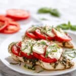 20 Minute Grilled Chicken Caprese Recipe