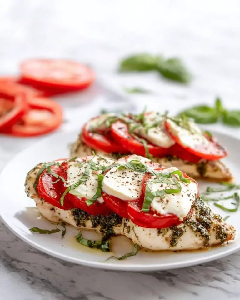 20 Minute Grilled Chicken Caprese Recipe