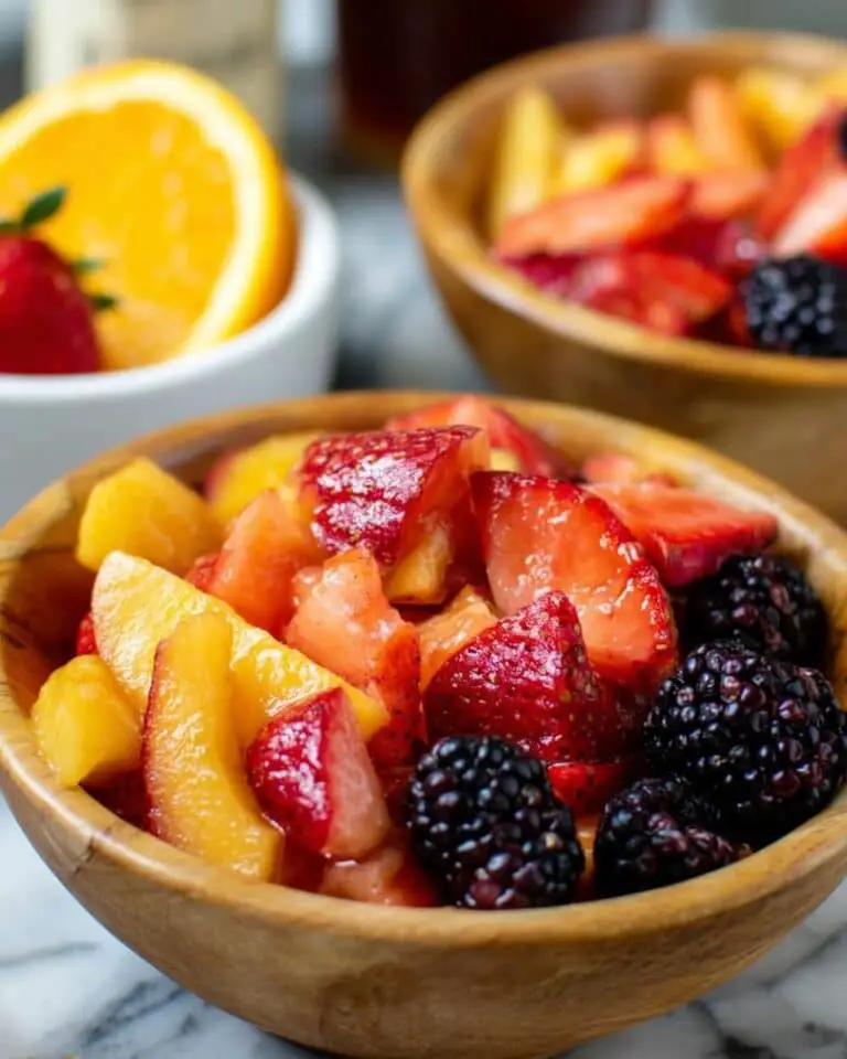 Honey Orange Sriracha Fruit Salad Recipe