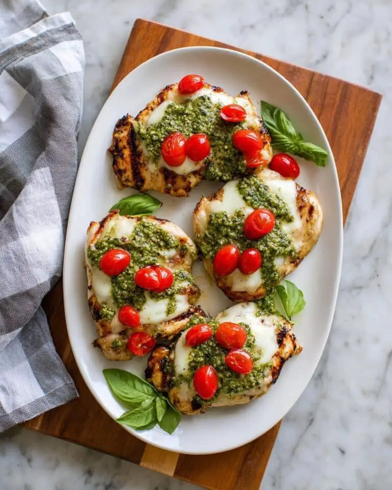 Grilled Chicken Margherita Recipe